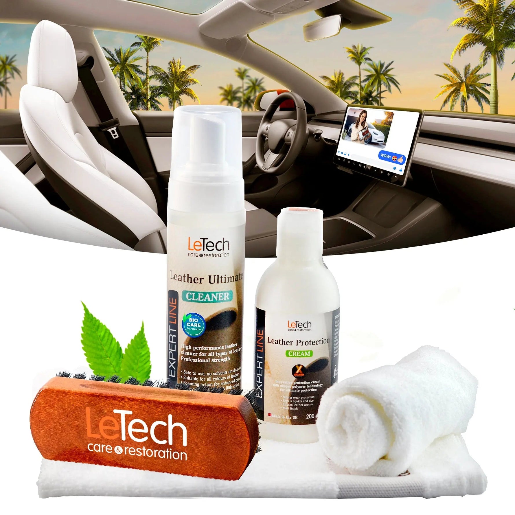 Leather Care Kit LeTech USA