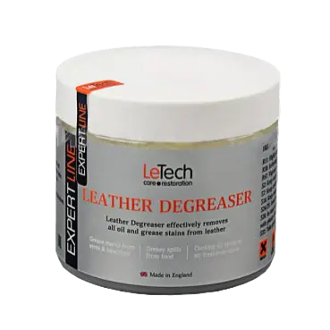 LeTech leather degreaser jar 