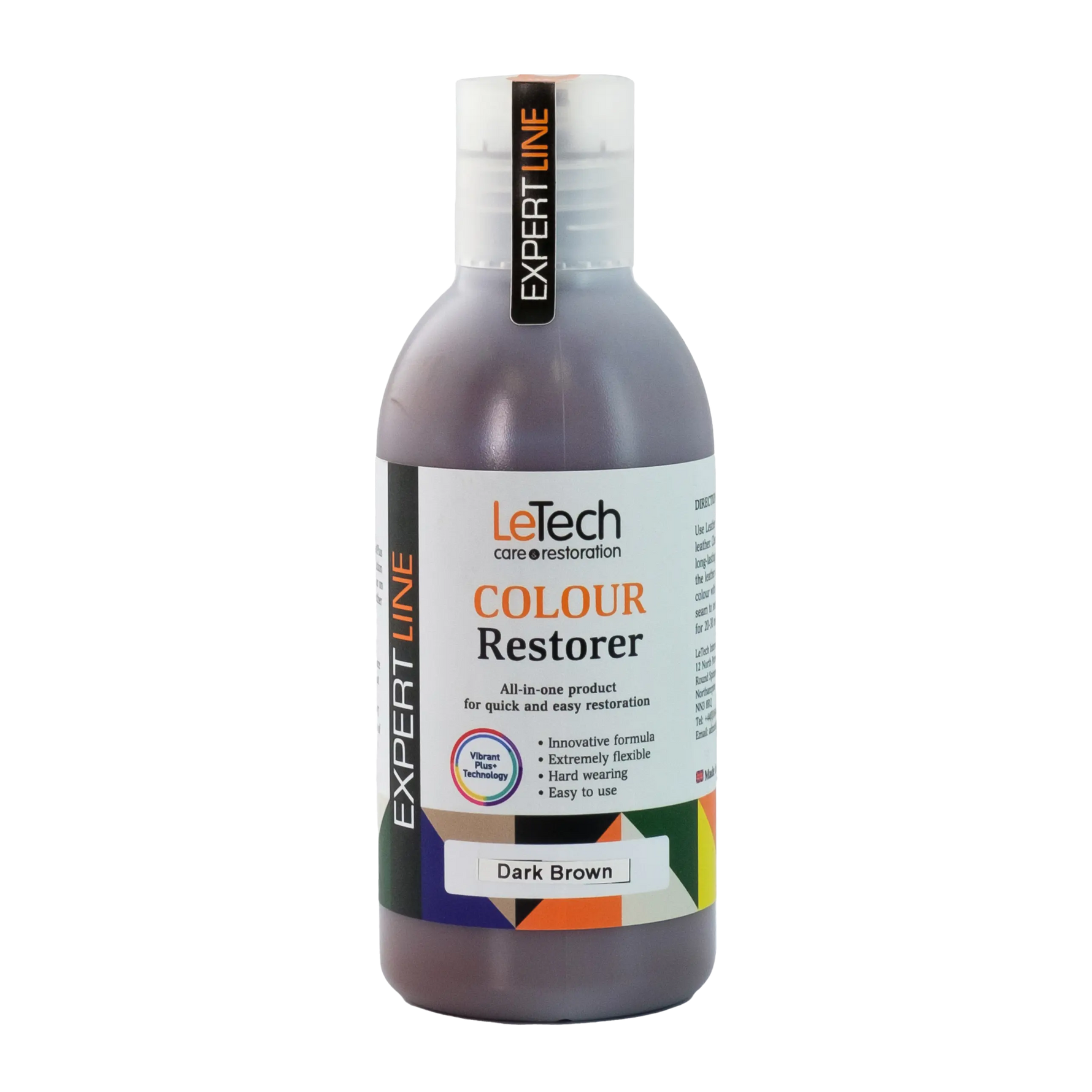 LeTech Colour Restorer bottle on a white background