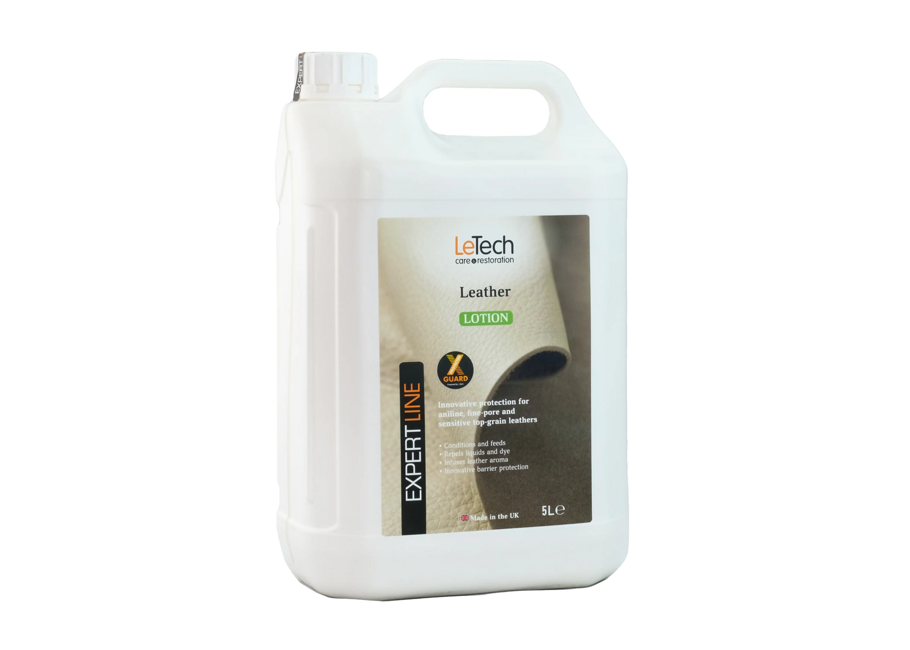 Leather Lotion X-GUARD PROTECTED LeTech USA