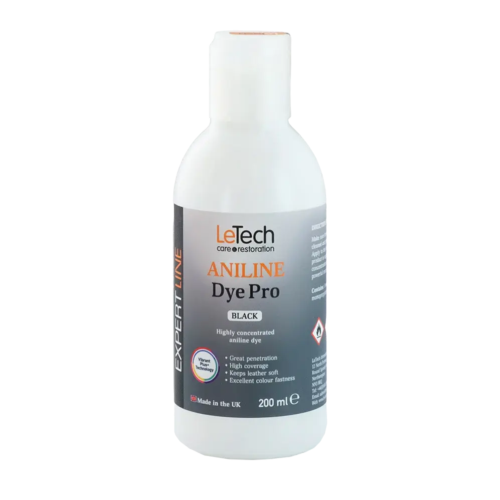 LeTech Aniline Dye Pro bottle on a white background