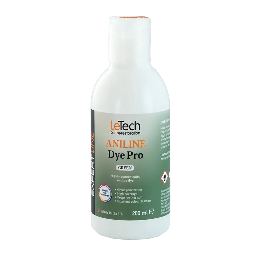 LeTech Aniline Dye Pro bottle on a white background