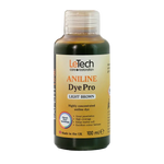 LeTech Aniline Dye Pro bottle for light brown color on a white background