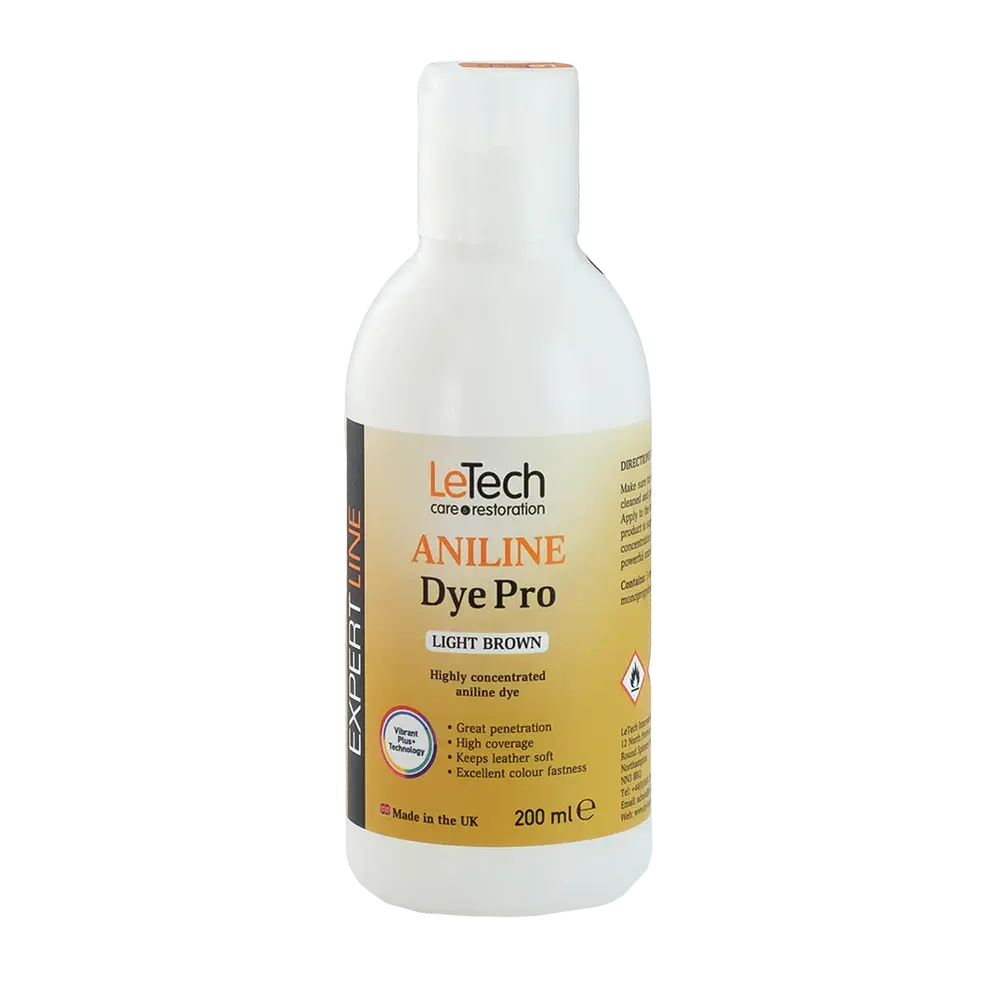 LeTech Aniline Dye Pro bottle on a white background