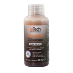 LeTech leather colourant bottle for dark brown on a white background