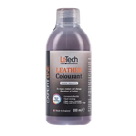 LeTech leather colourant bottle for dark brown on a white background