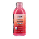 LeTech Leather Colourant bottle in Imperial Red on a white background