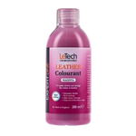 LeTech Leather Colourant bottle in magenta on a white background