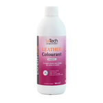 LeTech Leather Colourant bottle with magenta label on a white background