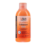 LeTech Leather Colourant bottle for orange color on a white background