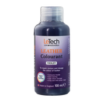 LeTech leather colourant bottle for violet color on a white background