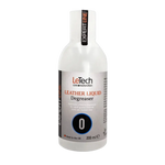 LeTech leather liquid degreaser bottle on a white background