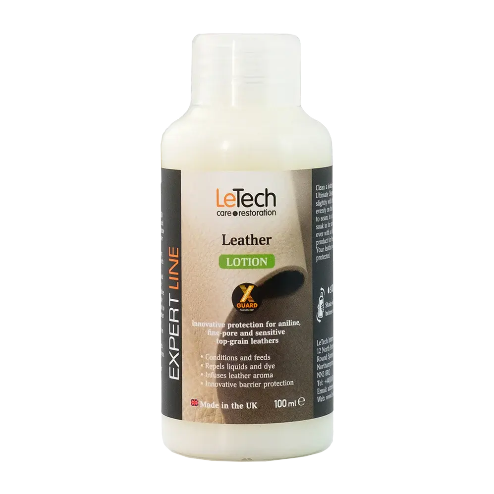 Leather Lotion X-GUARD PROTECTED LeTech USA