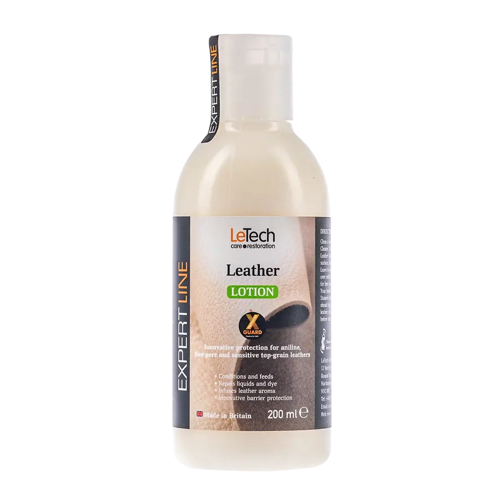 Leather Lotion X-GUARD PROTECTED LeTech USA