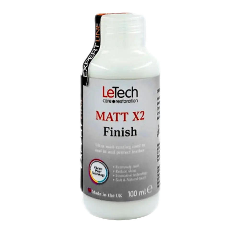 LeTech Matt X2 Finish bottle on a white background