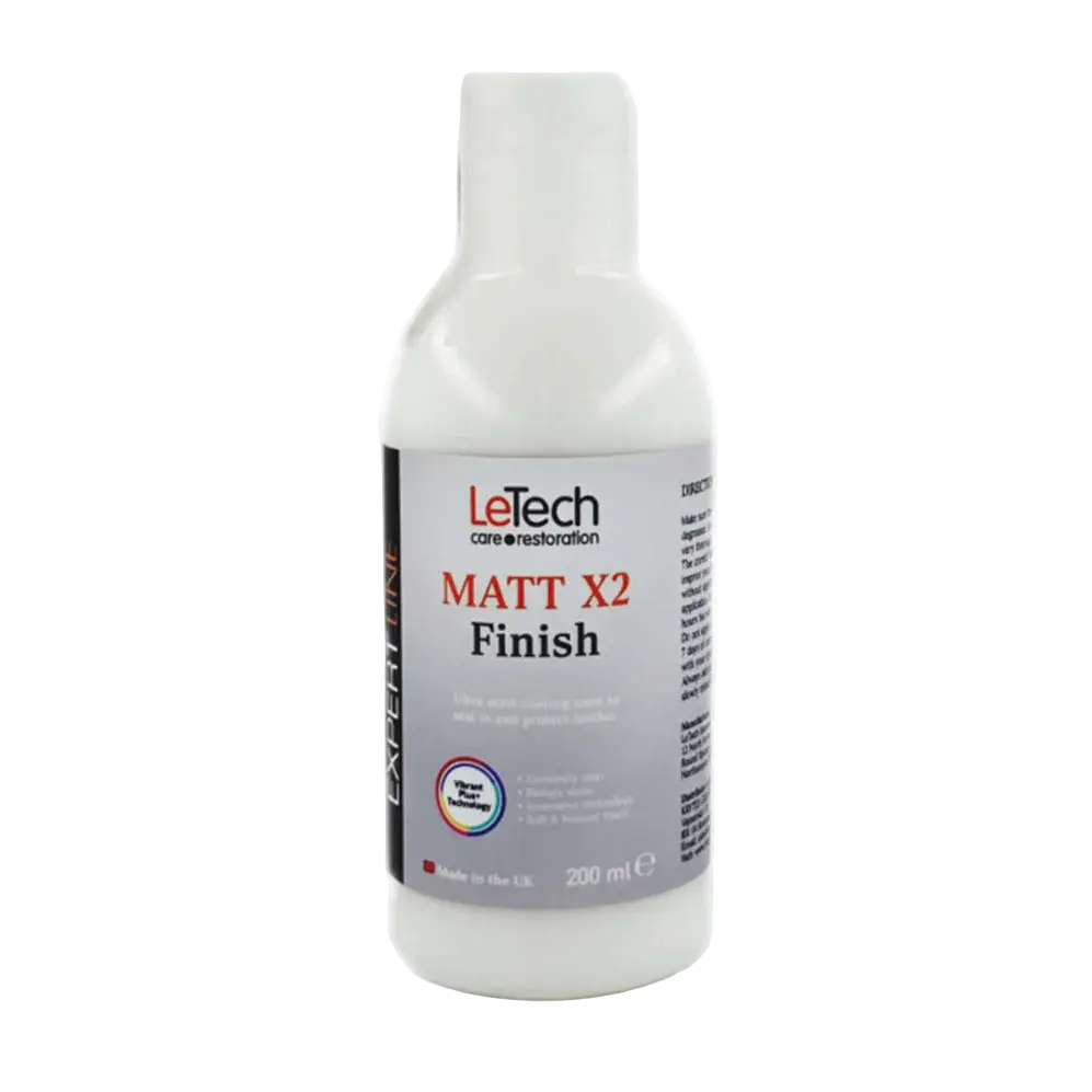 LeTech Matt X2 Finish bottle on a white background