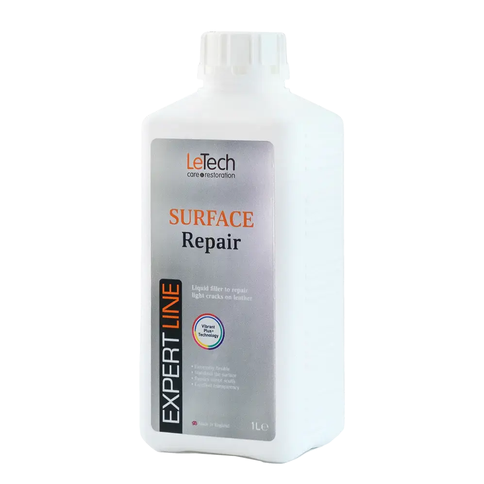 LeTech Surface Repair bottle on a white background