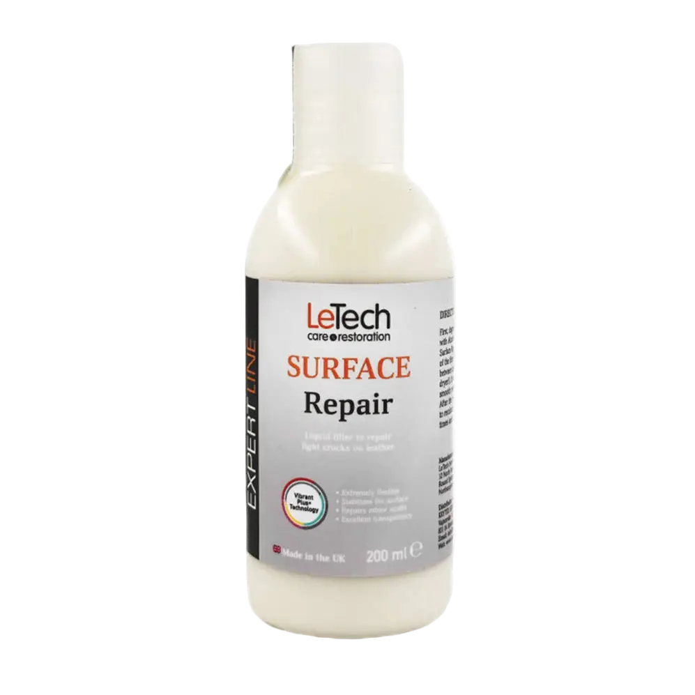 LeTech Surface Repair bottle on a white background