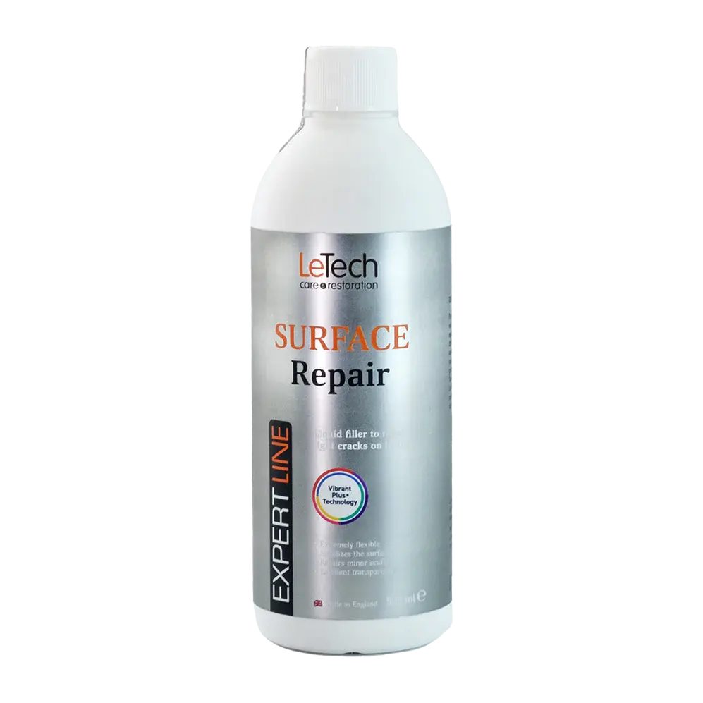 LeTech Surface Repair bottle on a white background